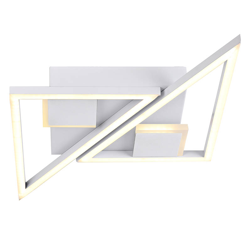 Modernus paprasto dizaino šiltas lengvo metalo lubinis šviestuvas