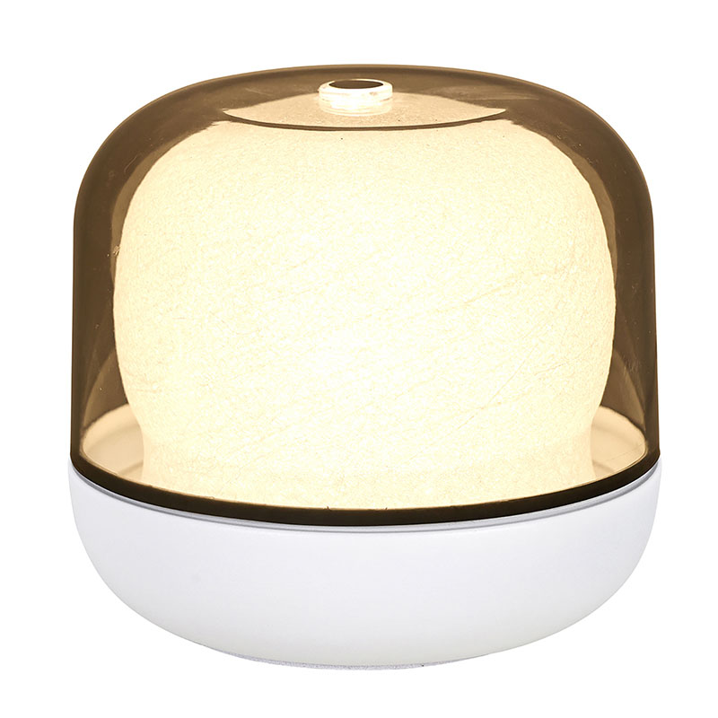 Elegantiška spiralinė RGB LED stalinė lempa